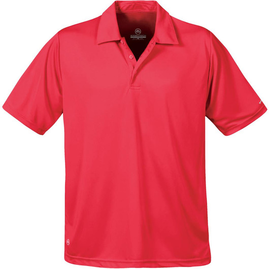 Mens H2X Dry Polo Scarlet